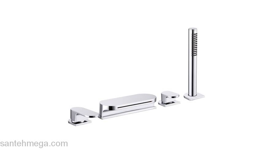 Смеситель врезной для ванны RAVAK Chrome X070073. Фото