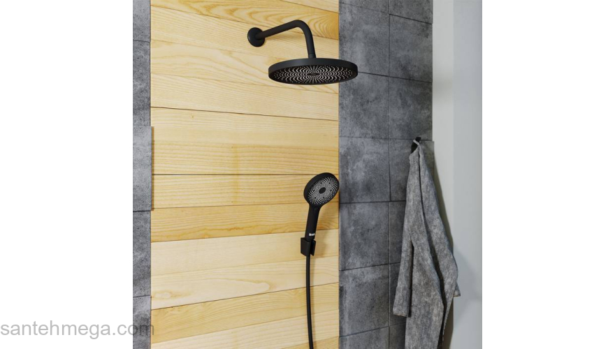 Шланг для душа черный ПВХ 1.5м IDDIS 04P15BLi19. Фото