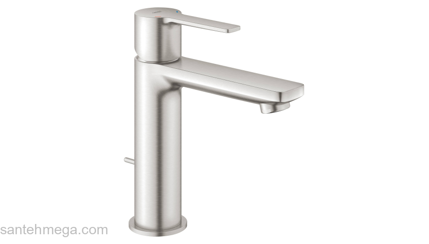 GROHE 32114DC1 Lineare New Смеситель однорычажный для раковины, сливной гарнитур, размер S. Фото