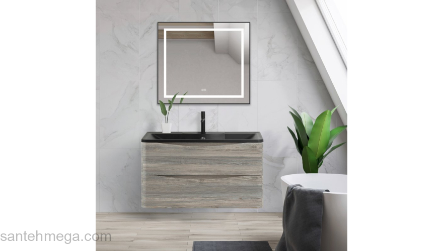 Тумба под раковину подвесная BELBAGNO ACQUA-1000-2C-SO-PS Pino Scania. Фото