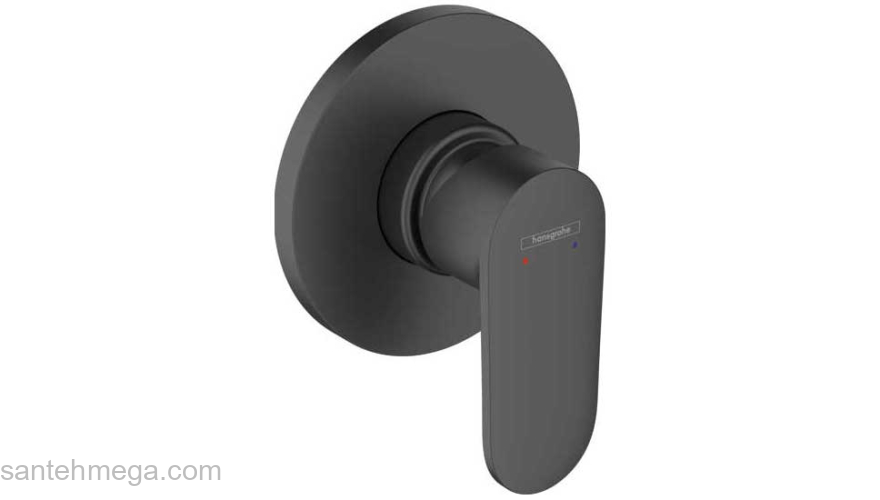 Смеситель для душа однорычажный Hansgrohe Vernis Blend ВМ 71649670 черный. Фото