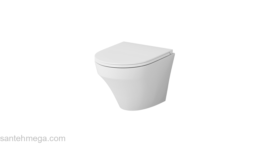 Унитаз подвесной безободковый FlashClean AM.PM Inspire C501700WH. Фото