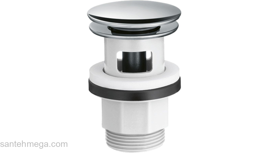 Сливной набор Hansgrohe Push-Open 50105000. Фото