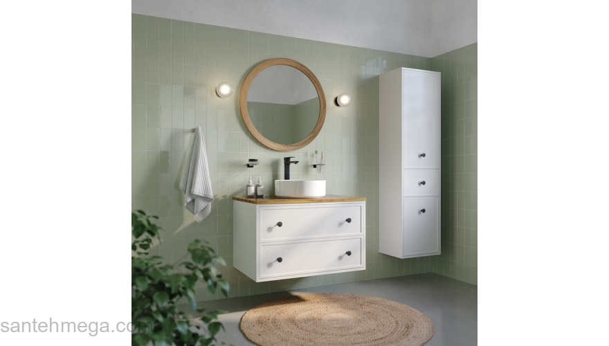 Столешница натуральный дуб срощенный 70 см золотистый Optima Home IDDIS OPH70N0i89. Фото