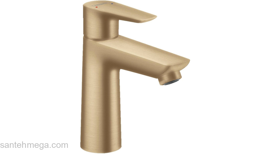 Смеситель для раковины Hansgrohe Talis E 71712140 бронза матовая. Фото