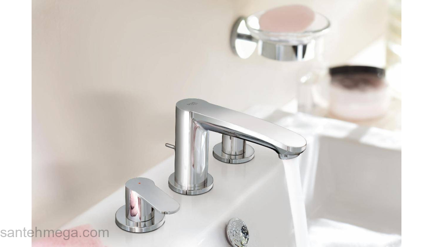 Смеситель для раковины GROHE Eurostyle Cosmopolitan 20208002. Фото