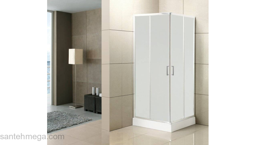 Душевой угол BELBAGNO Uno UNO-AH-2-90/70-P-Cr. Фото