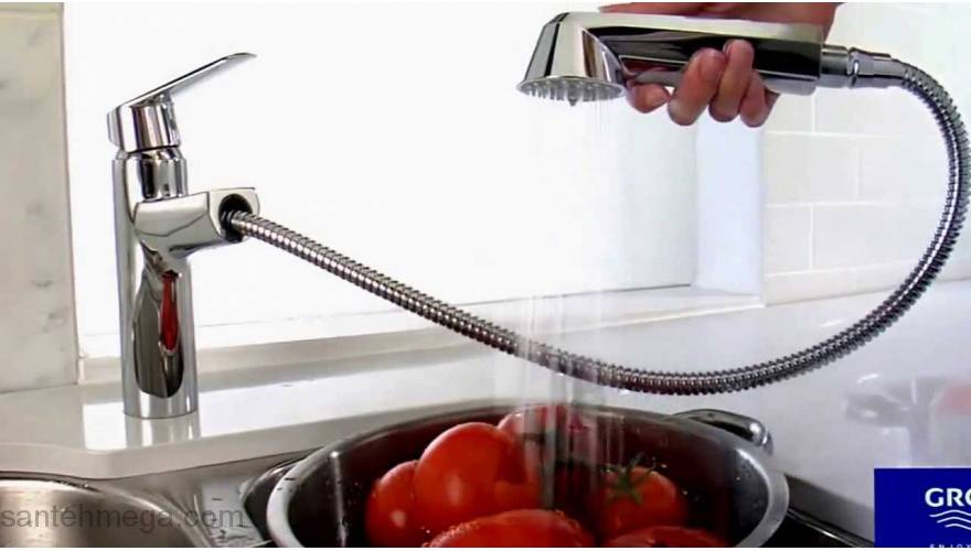Смеситель для мойки GROHE Eurodisc Сosmopolitan 32257002. Фото
