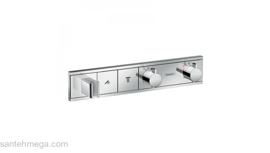 Термостат Hansgrohe RainSelect для душа 15355000, хром. Фото
