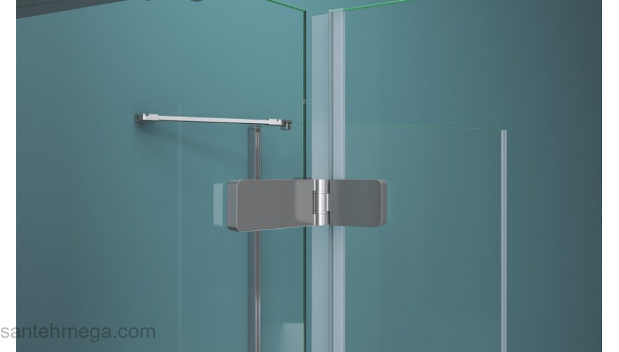 Душевой угол BELBAGNO KRAFT-AH-22-100/90-C-Cr-R. Фото