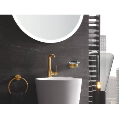 GROHE 32628GN1 Essence+ Смеситель для раковины с высоким изливом, сливной гарнитур. Фото