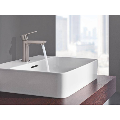 GROHE 23791DC1 Lineare New Смеситель для раковины с нажимным сливным гарнитуром, размер XS. Фото