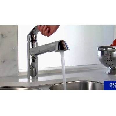 Смеситель для мойки GROHE Eurodisc Сosmopolitan 32257002. Фото