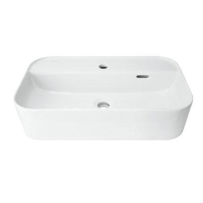 Раковина накладная SANITA LUXE Infinity Shelf 60х36 INF60SLWB01SH. Фото