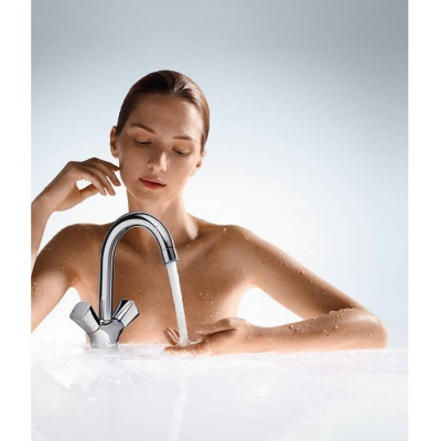 Смеситель для раковины Hansgrohe Logis 71222000. Фото