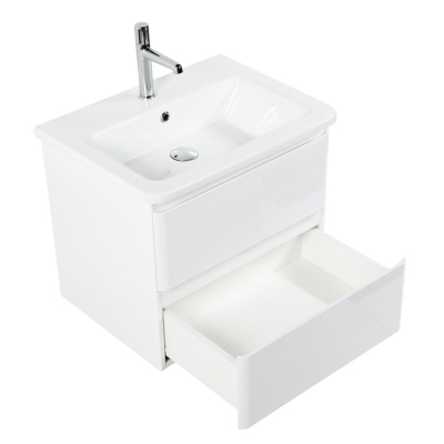 Тумба под раковину подвесная BELBAGNO ALBANO-CER-600-2C-SO-RR Rovere Rustico. Фото