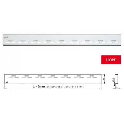 Перфорированная решетка ALCAPLAST HOPE-850L. Фото