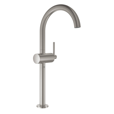 GROHE 32647DC3 Atrio New Смеситель однорычажный для свободностоящих раковин, размер XL, СуперСталь. Фото