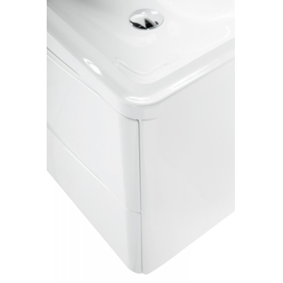 Тумба под раковину подвесная BELBAGNO ACQUA-600-2C-SO-BL Bianco Lucido. Фото