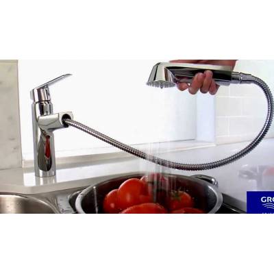 Смеситель для мойки GROHE Eurodisc Сosmopolitan 32257002. Фото