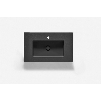 Раковина ACQUABELLA COLEZZIONI 100х47 ENCIMERA.INTEGRA_CF_SLATE_100_NEGRO. Фото