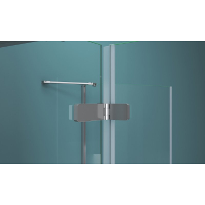 Душевой угол BELBAGNO KRAFT-AH-22-100/90-C-Cr-R. Фото