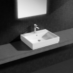 Раковина накладная GROHE Cube Ceramic 60х49 3947700H Раковина накладная GROHE Cube Ceramic 60х49 3947700H. Фото