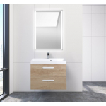 Тумба под раковину подвесная BELBAGNO AURORA-700-2C-SO-RNN Rovere Nebrasca Nature Тумба под раковину подвесная BELBAGNO AURORA-700-2C-SO-RNN Rovere Nebrasca Nature. Фото