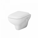 Унитаз подвесной безободковый FlashClean, с сиденьем AM.PM Like C801700SC Унитаз подвесной безободковый FlashClean, с сиденьем AM.PM Like C801700SC. Фото