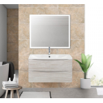Тумба под раковину подвесная BELBAGNO ACQUA-1000-2C-SO-RVB Rovere Vintage Bianco Тумба под раковину подвесная BELBAGNO ACQUA-1000-2C-SO-RVB Rovere Vintage Bianco. Фото