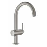 GROHE 32042DC3 Atrio New Смеситель однорычажный для раковины на 1 отверстие, размер L, СуперСталь GROHE 32042DC3 Atrio New Смеситель однорычажный для раковины на 1 отверстие, размер L, СуперСталь. Фото