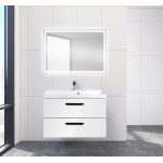 Тумба под раковину подвесная BELBAGNO AURORA-800-2C-SO-BL Bianco Lucido Тумба под раковину подвесная BELBAGNO AURORA-800-2C-SO-BL Bianco Lucido. Фото
