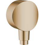 Шланговое подсоединение S Hansgrohe Fixfit 26453140, белый/хром Шланговое подсоединение S Hansgrohe Fixfit 26453140, белый/хром. Фото