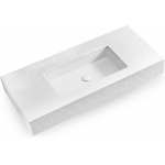 Раковина ACQUABELLA COLEZZIONI 100х47 ENCIMERA.INTEGRA_CF_SLATE_100_BIANCO_0. Фото