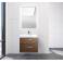 Тумба под раковину подвесная BELBAGNO AURORA-600-2C-SO-RT Rovere Tabacco. Фото
