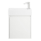 Тумба под раковину подвесная правосторонняя BELBAGNO KRAFT MINI-500/260-1A-SO-BO-R Bianco Opaco. Фото