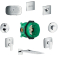 Скрытая часть смесителя Hansgrohe iBox Universal 01800180. Фото