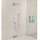 Шланговое подсоединение Hansgrohe Fixfit Square 26455140 (бронза) с клапаном обратного тока. Фото