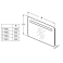 Зеркало IDEAL STANDARD Dea T7860BH. Фото