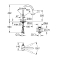 GROHE 32647DC3 Atrio New Смеситель однорычажный для свободностоящих раковин, размер XL, СуперСталь. Фото