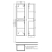 Пенал подвесной 40 см Edifice фисташково-серый IDDIS EDI40G0i97. Фото
