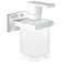 Держатель с дозатором для жидкого мыла GROHE Allure Brilliant 40494000 для ванной комнаты. Фото