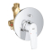 GROHE 29113000 BauFlow Смеситель для ванны, встраиваемый, со встроенным механизмом. Фото