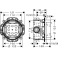 Скрытая часть смесителя Hansgrohe iBox Universal 01800180. Фото