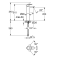 GROHE 23764000 BauLoop Смес.для рак,слив.гар, XL-Size. Фото