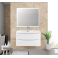Тумба под раковину подвесная BELBAGNO ACQUA-1200-2C-SO-BL Bianco Lucido. Фото